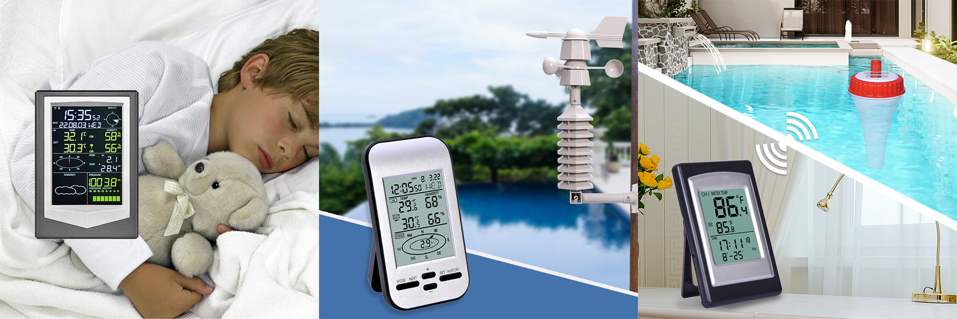 kwaliteit Draadloos weerstation fabriek