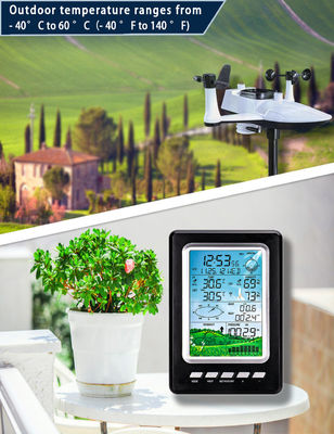 quality Professionele kleine draadloze weerstation 5 in 1 factory