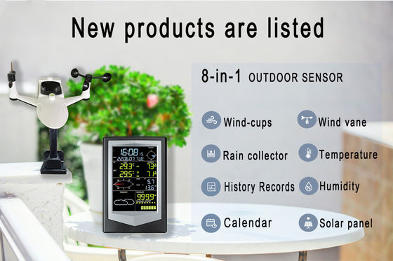 quality WS3040 Hoog geïntegreerd draadloos weerstation Lage stroomverbruik Snelle installatie factory